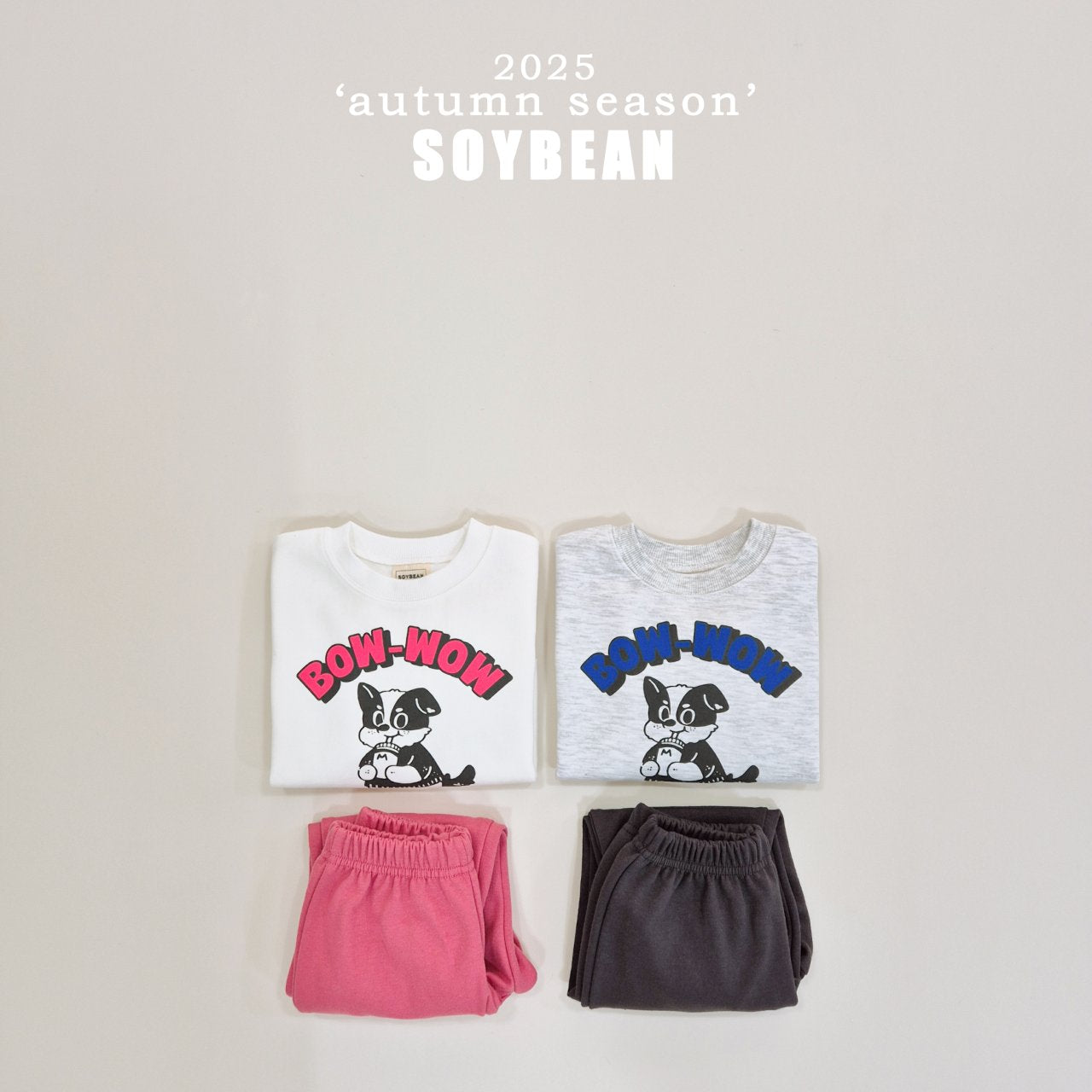 Bow Wow Colorblock Set