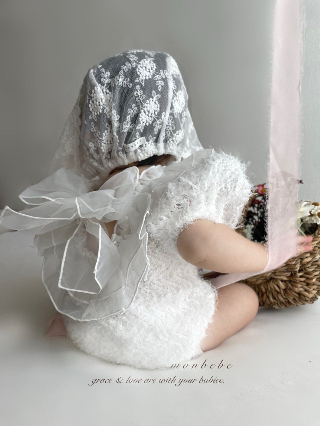 Lace Bunny Bonnet