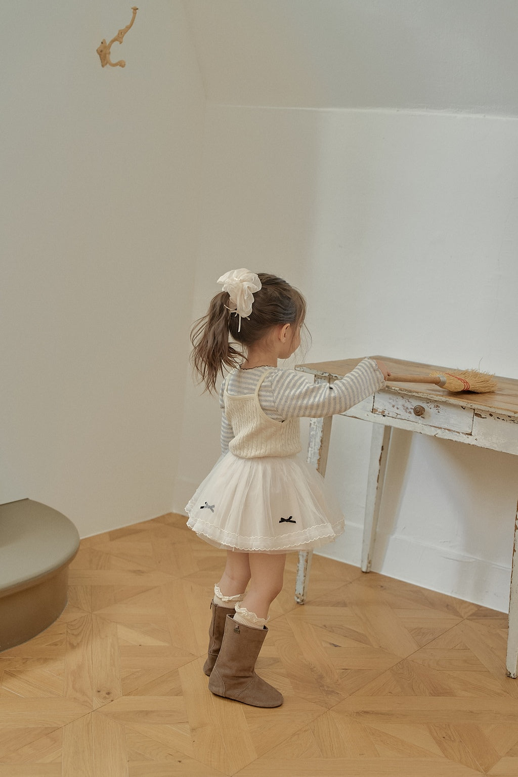 Ribbon Tulle Skirt