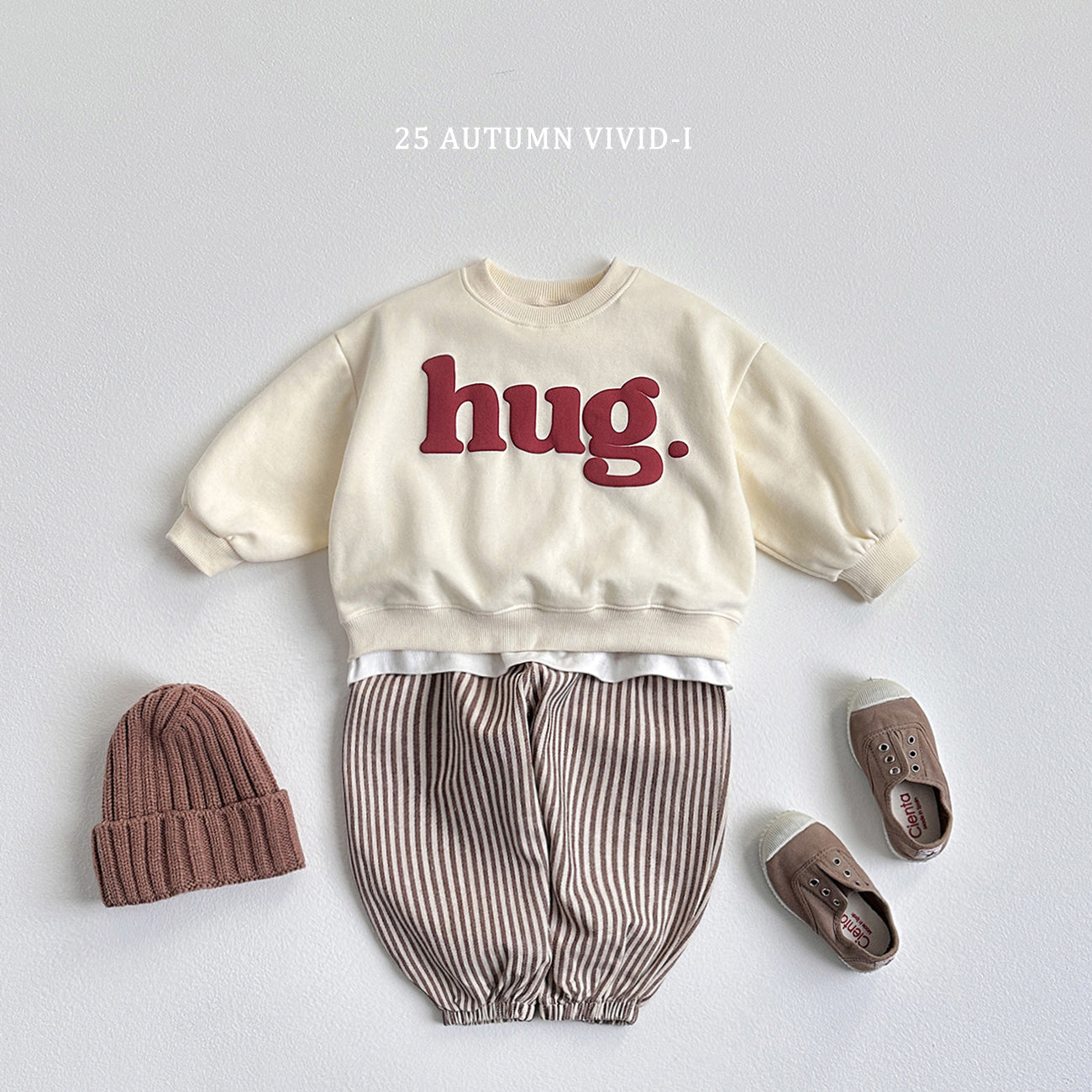 Hug Embossed Sweatshirt