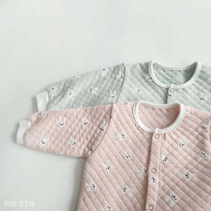 Quilted Bunny Romper