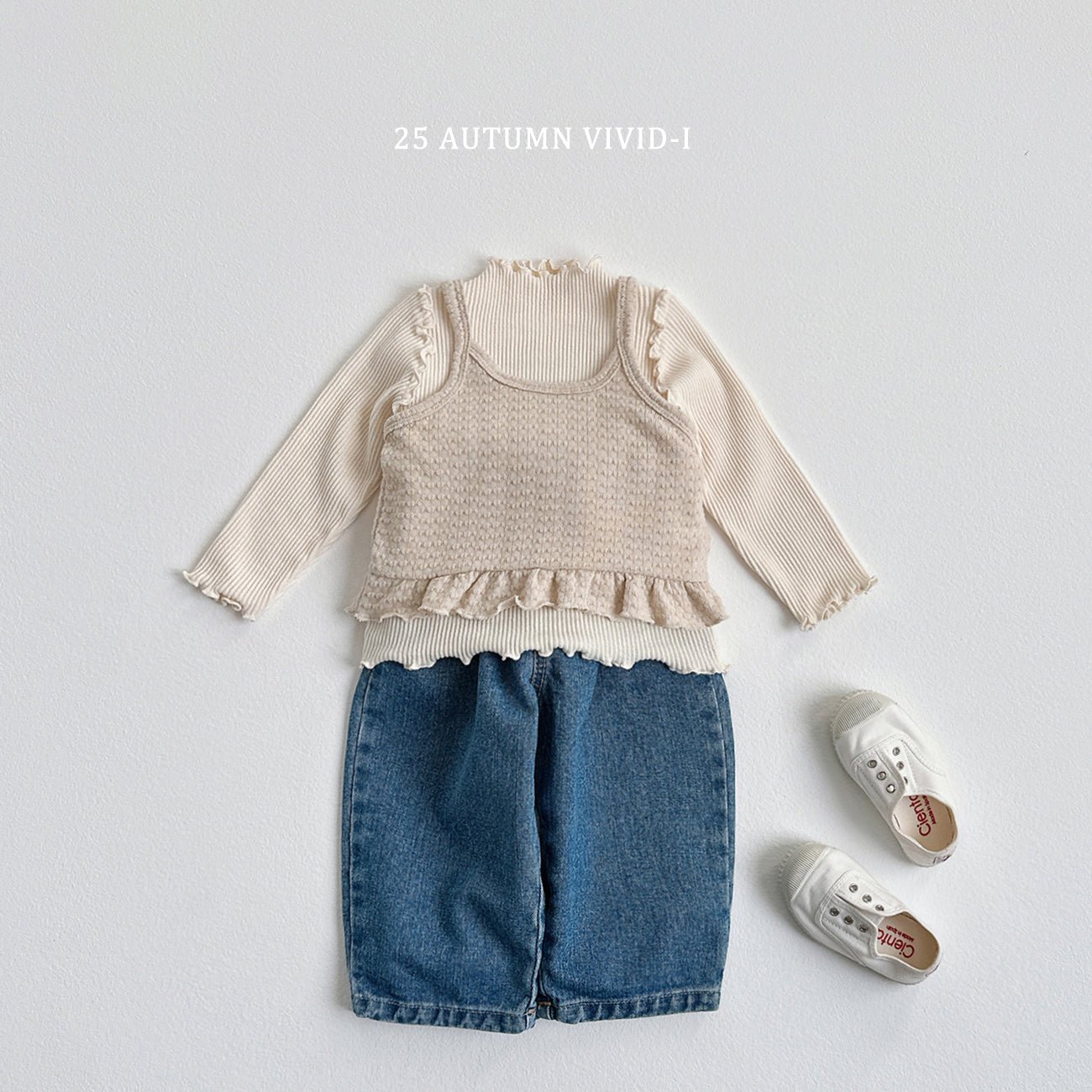Ribbed Loose-fit T-shirt
