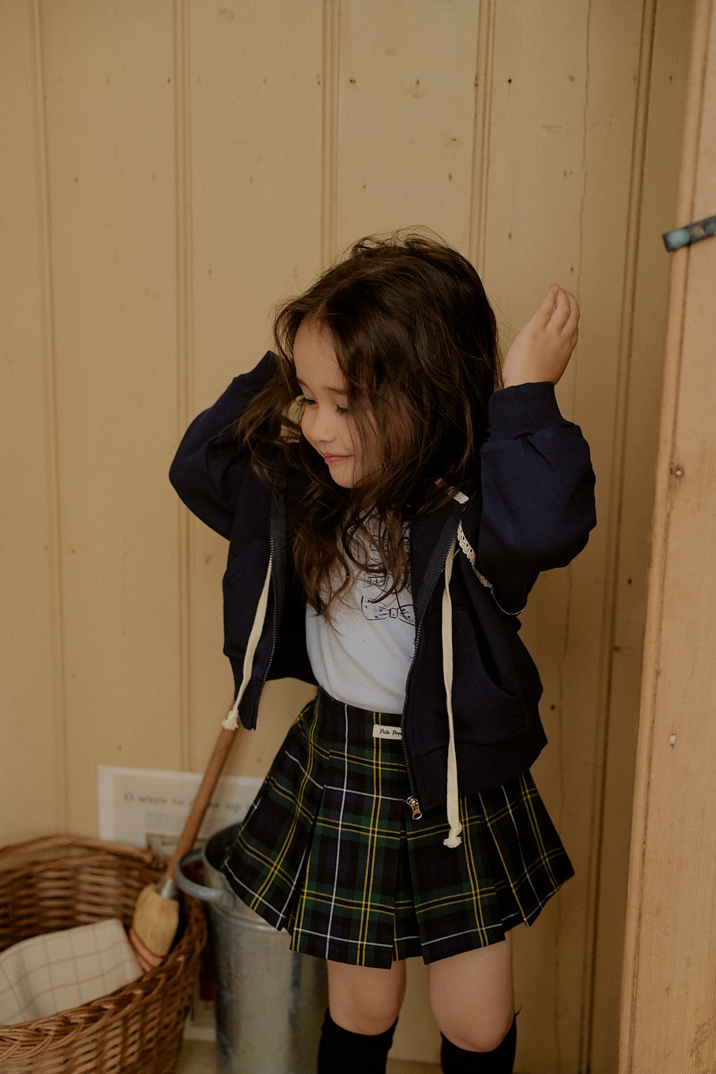 Checkered Pleats