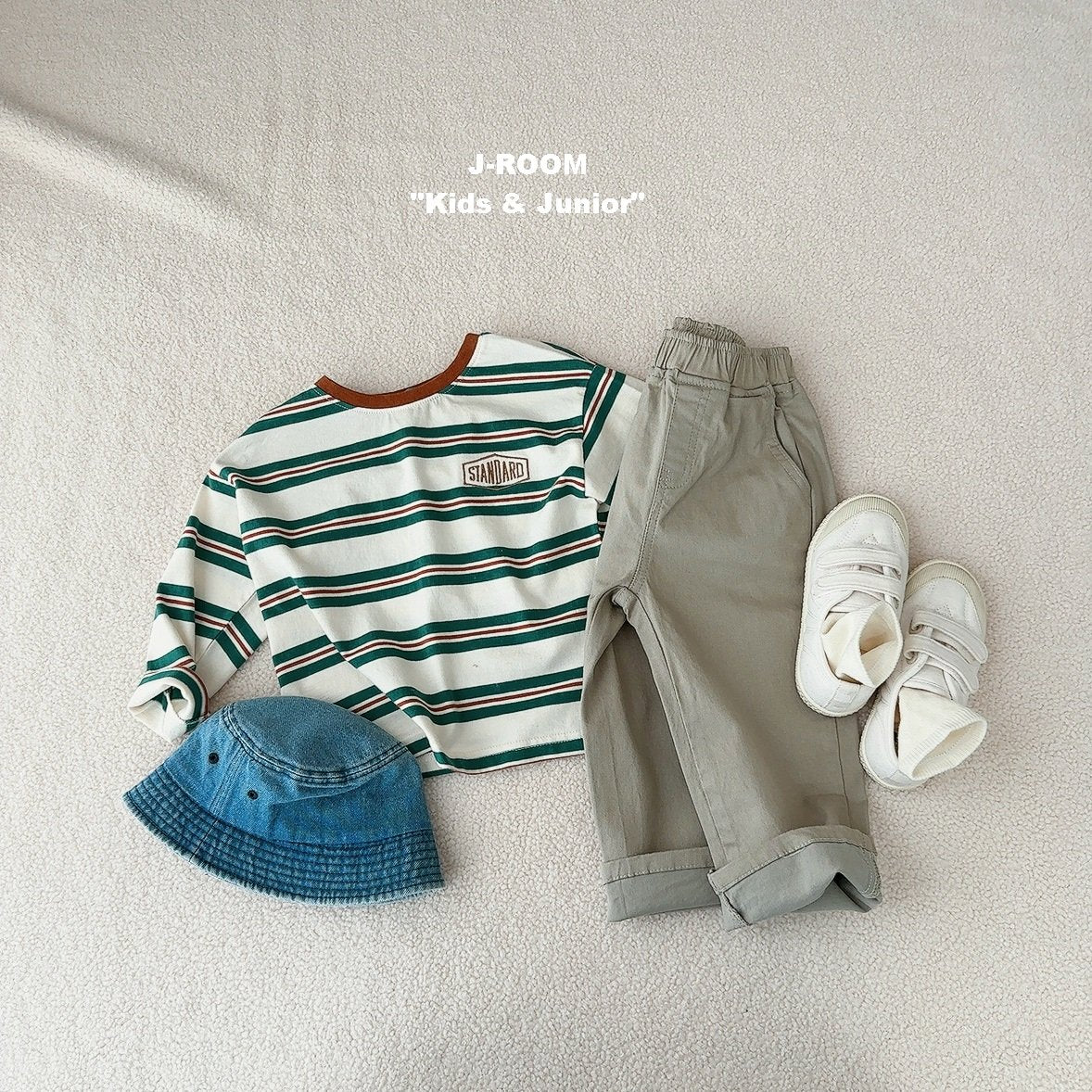Kale Stripe Tee
