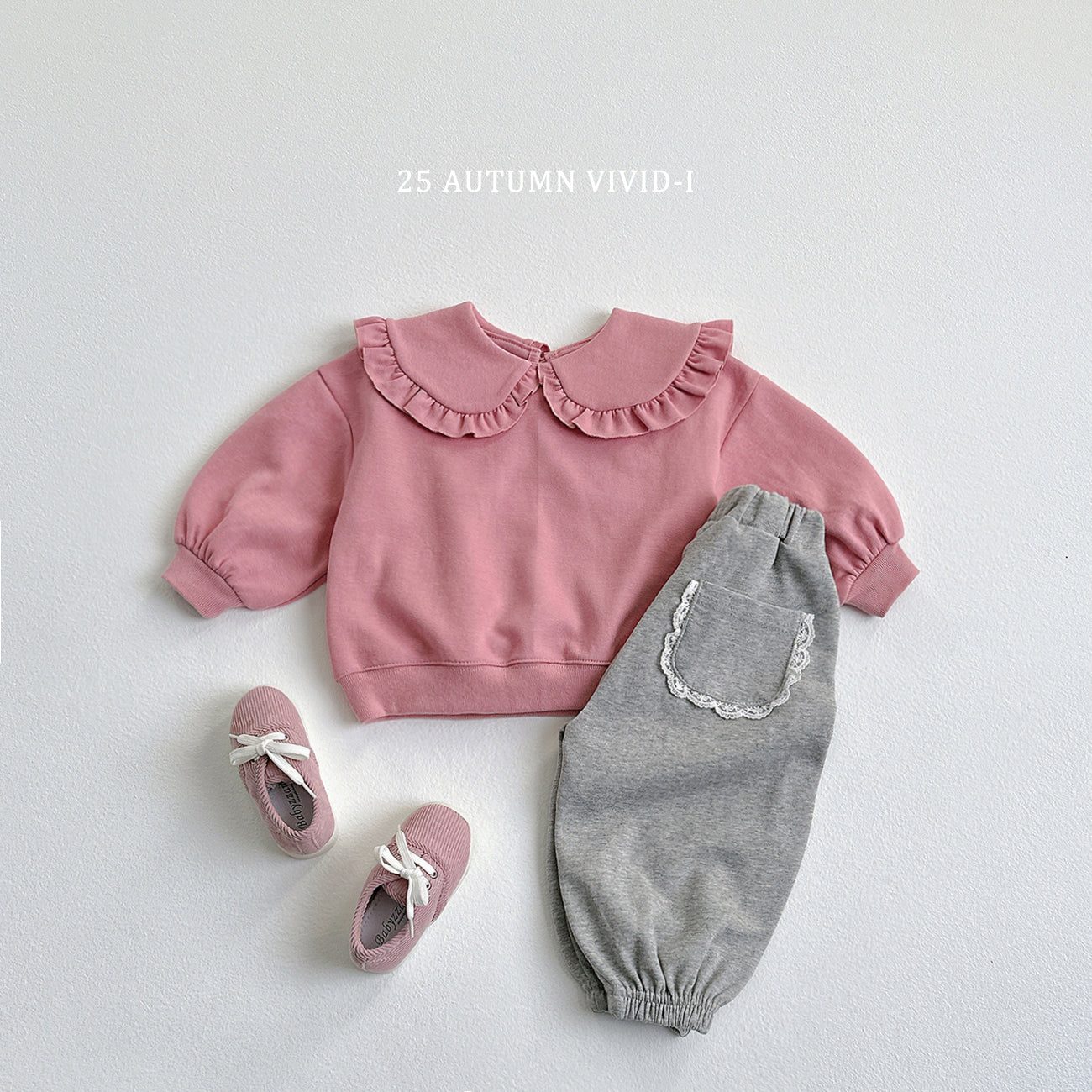 Round Collar Flared Set-up