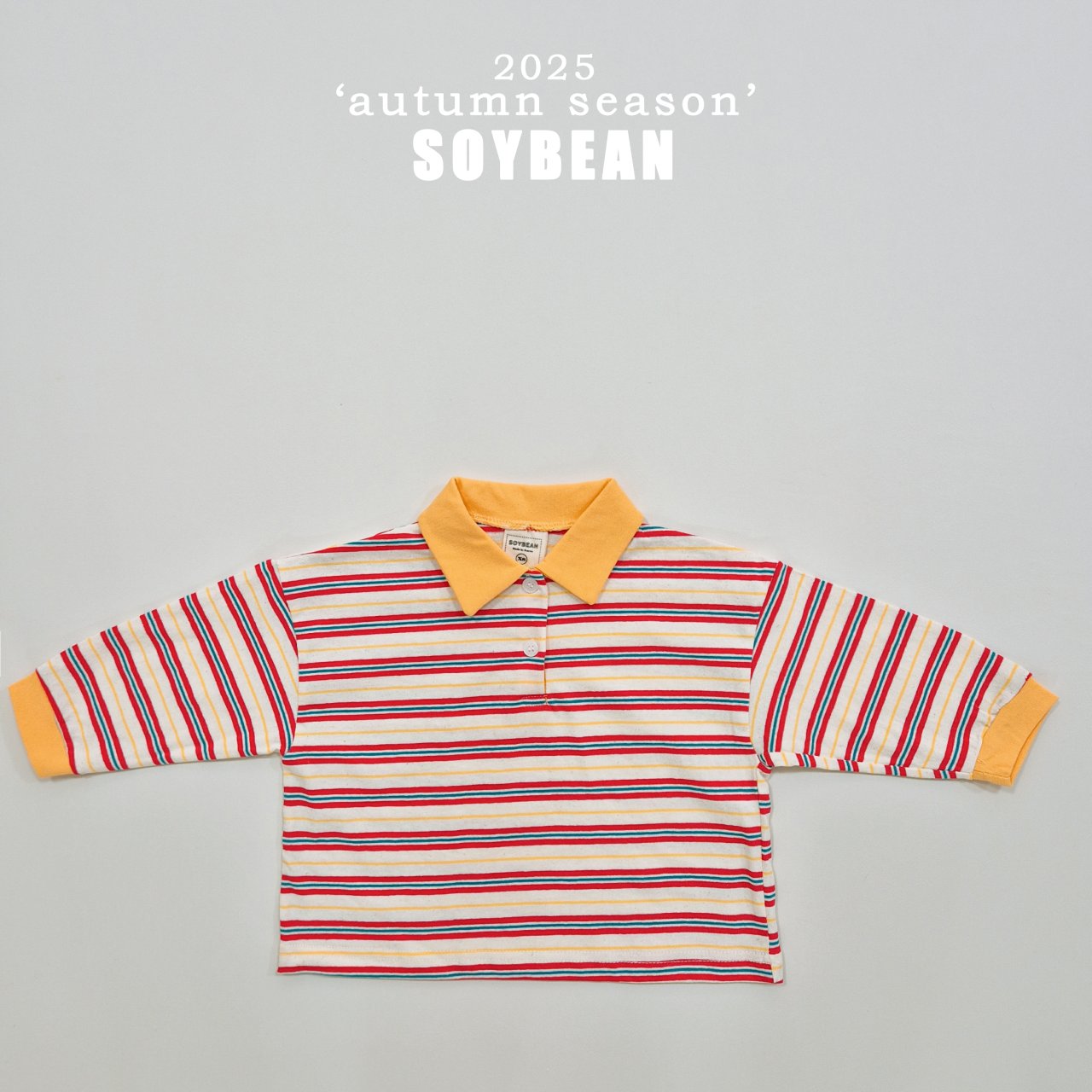 Colorblock Collar Tee