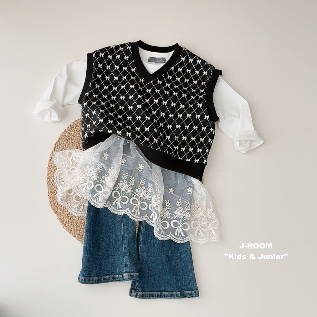 Jacquard Pattern Vest