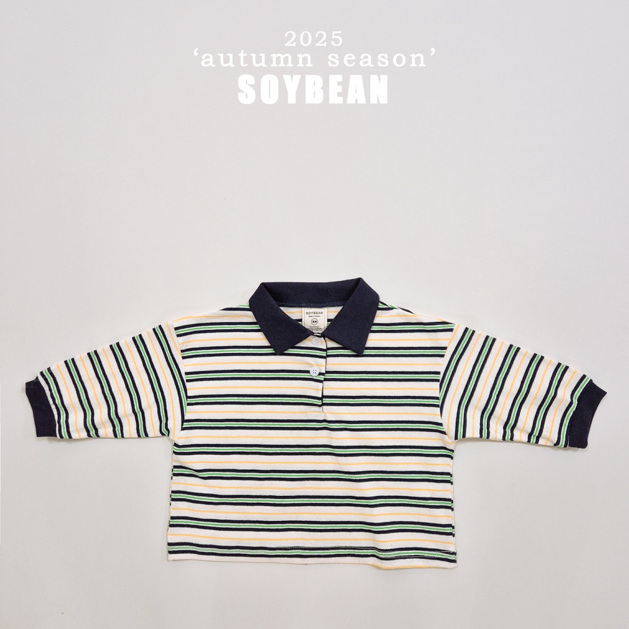 Colorblock Collar Tee
