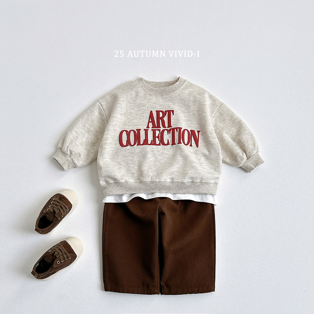 Art Embossed Sweatshirt