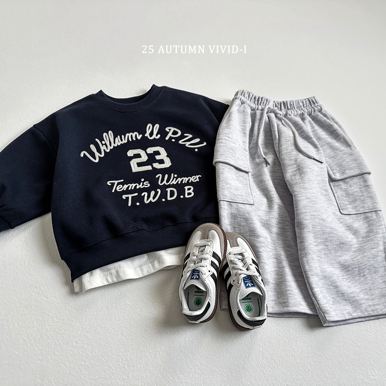 Chain Embroidery Set (Top + Bottom)