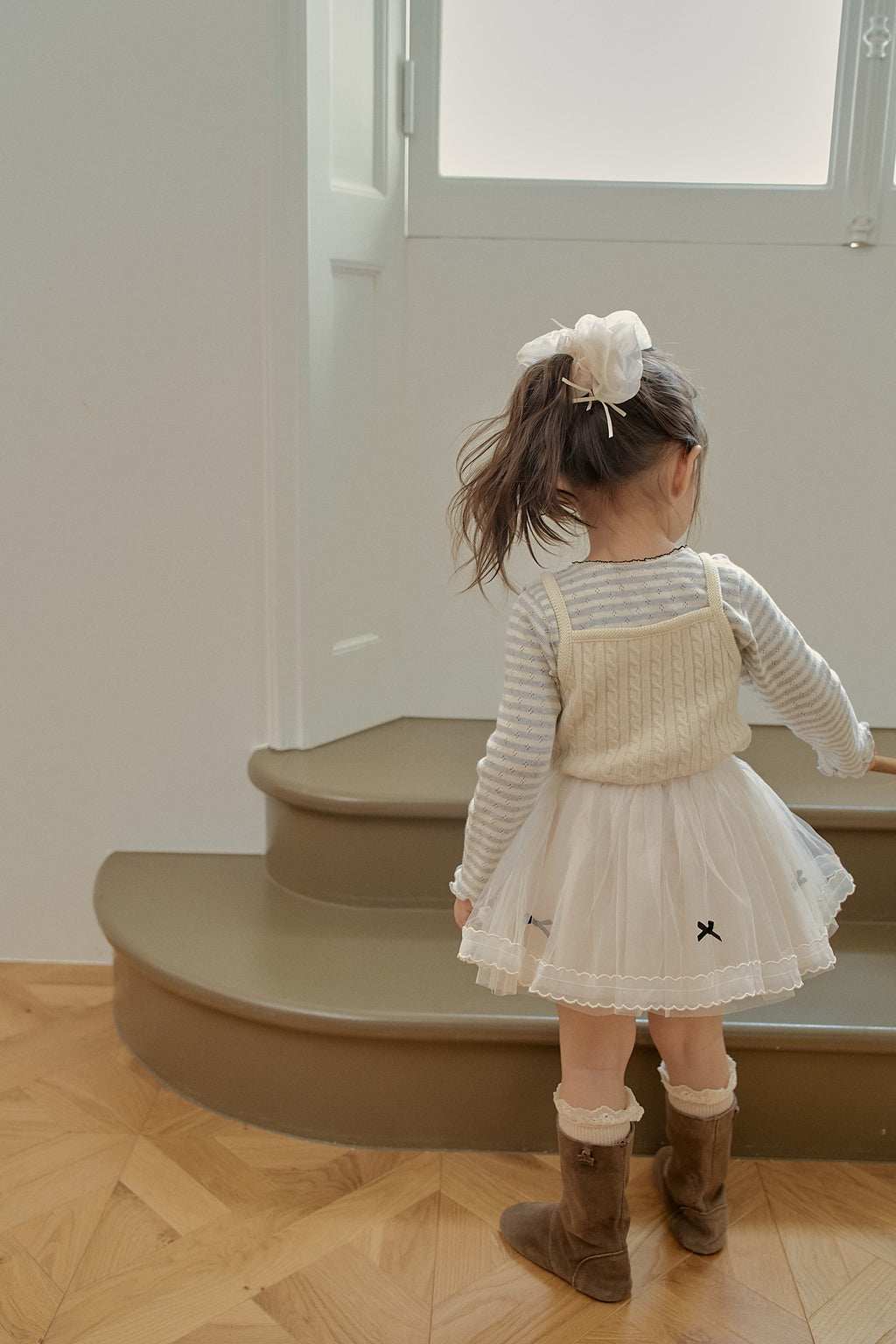 Ribbon Tulle Skirt