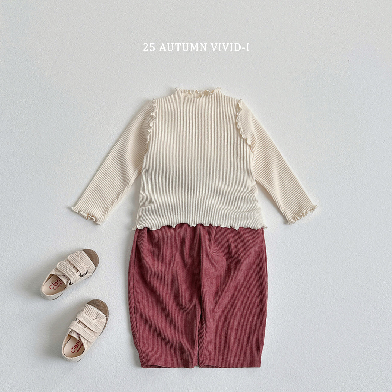 Ribbed Loose-fit T-shirt