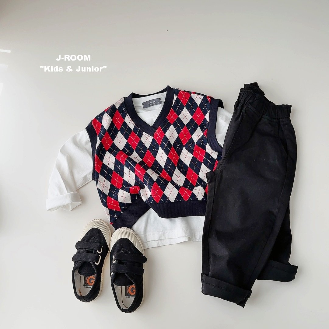 Jacquard Pattern Vest