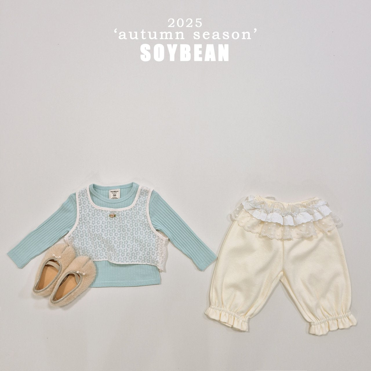 Lace Camp Frill Pants