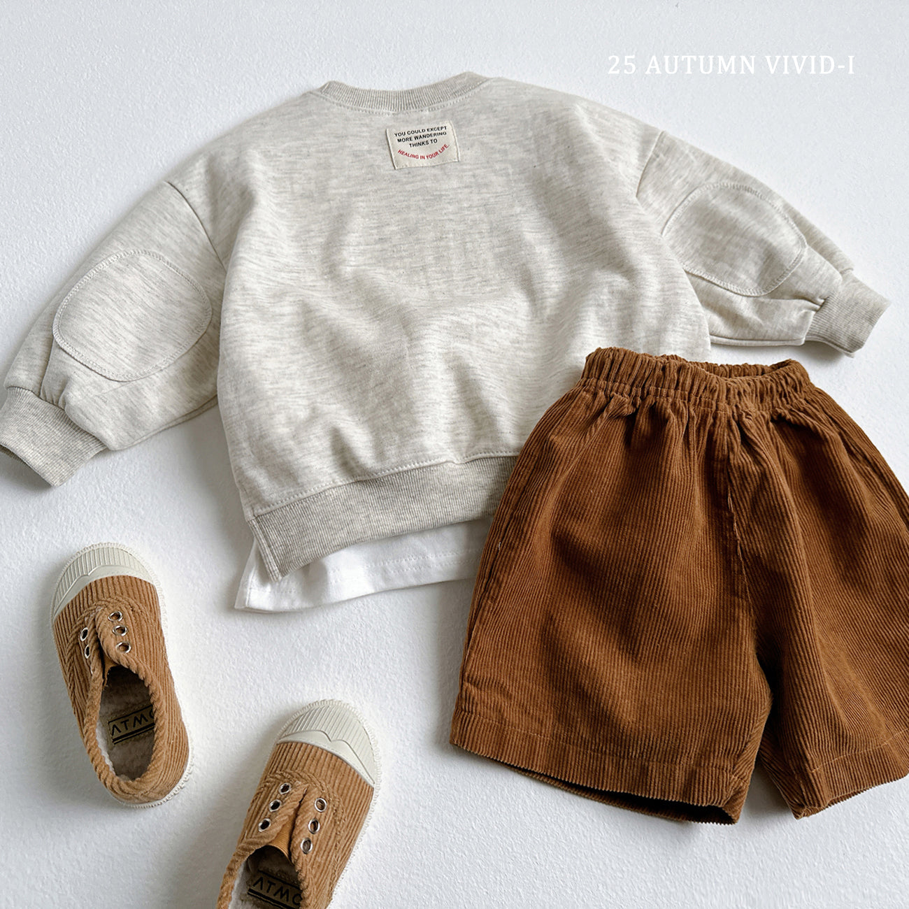 Label Baggy Sweatshirt