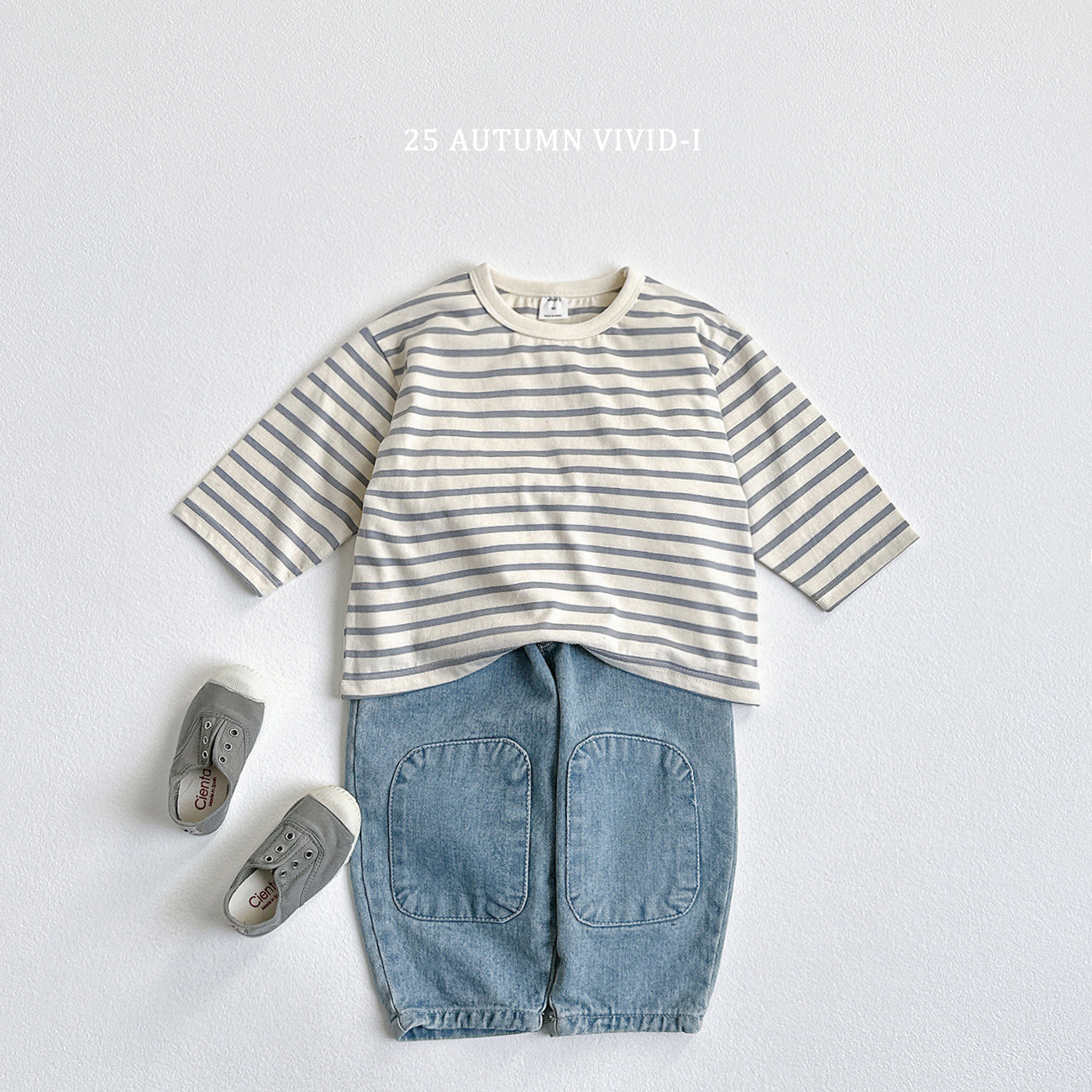Ribbed Stripe T-shirt