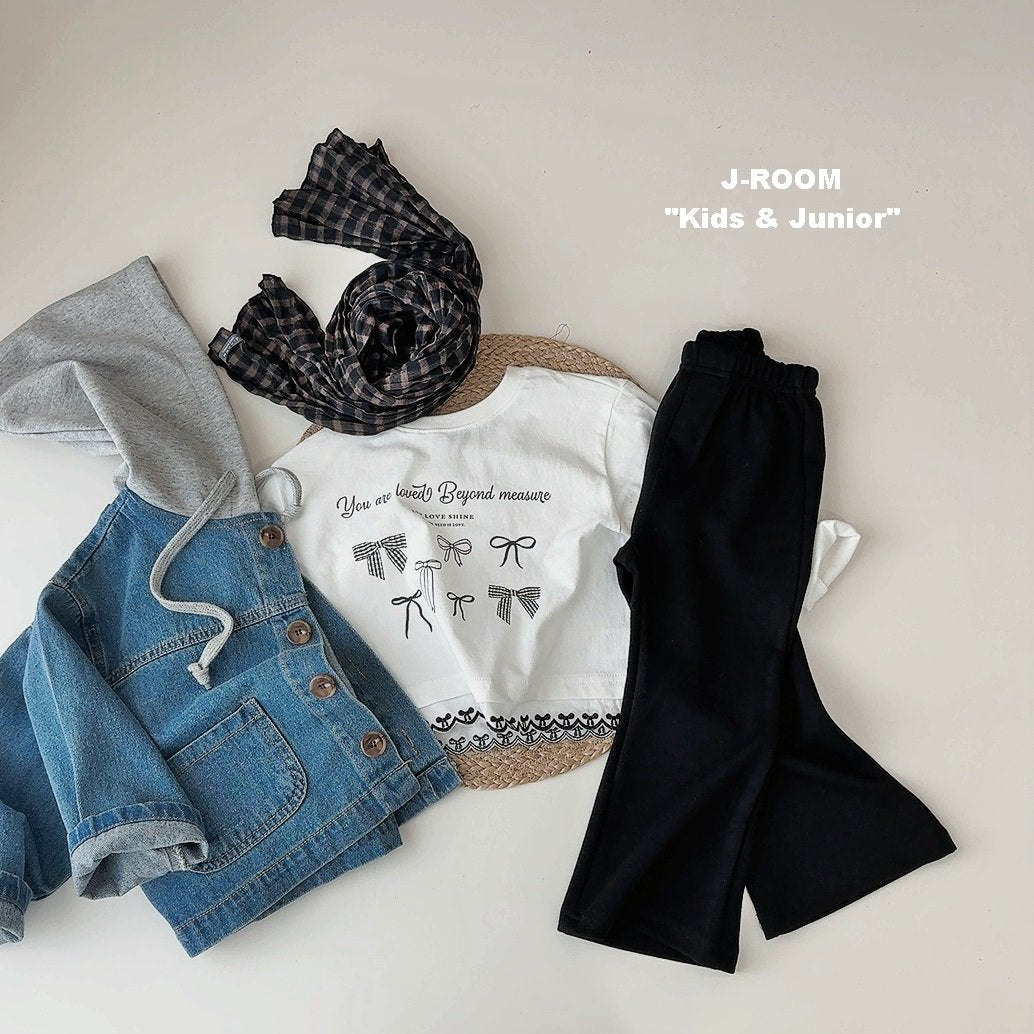 Label Hooded Denim Jacket