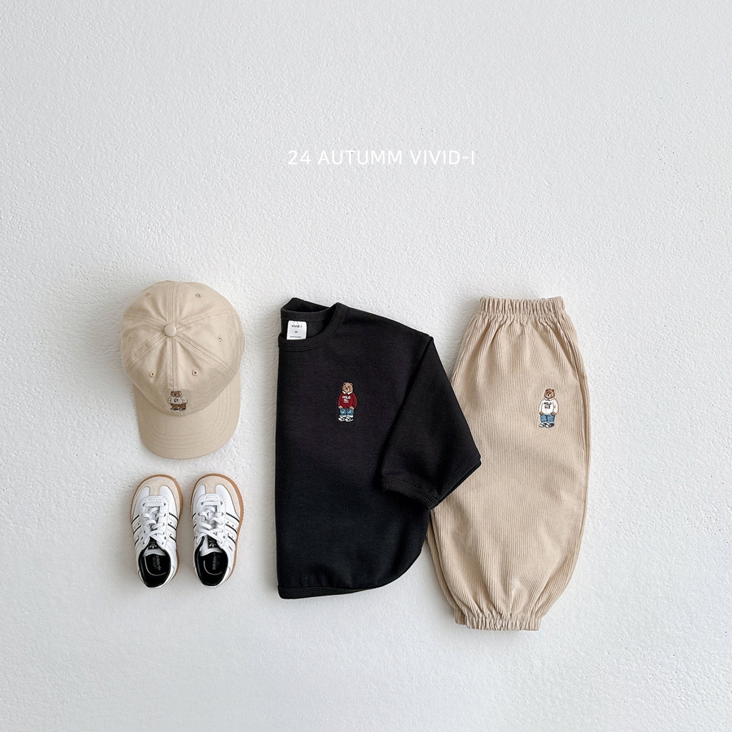 Corduroy Embroidered Jogger