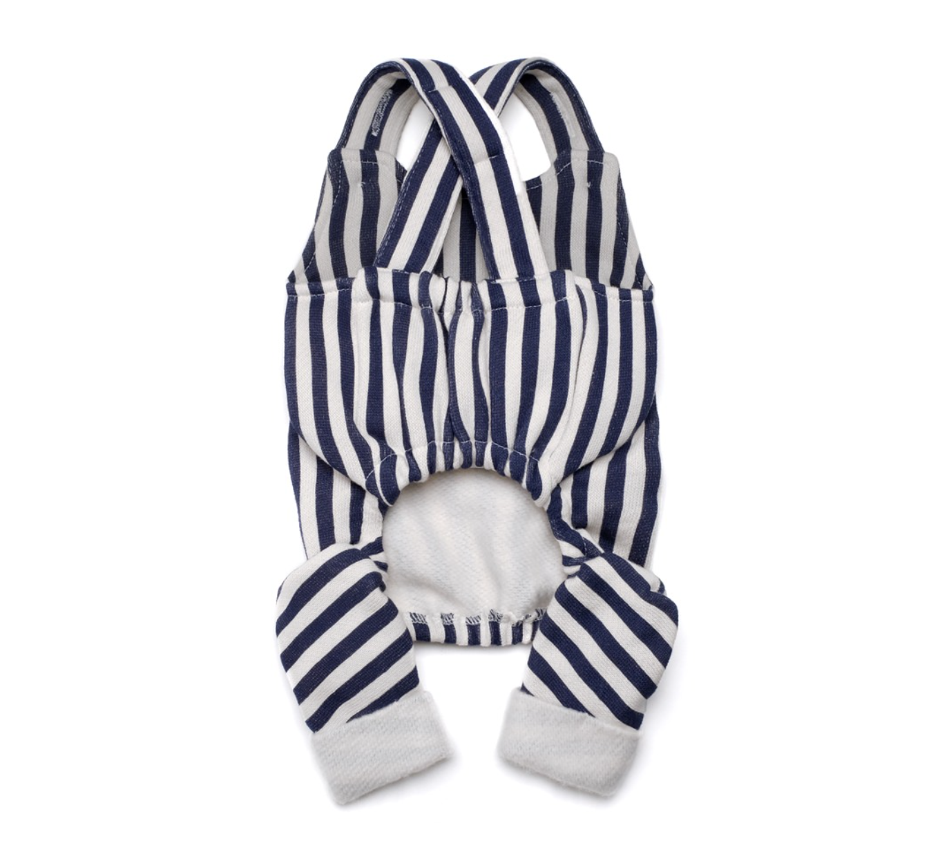 Retro Striped Overalls - Navy (-6.5kg)